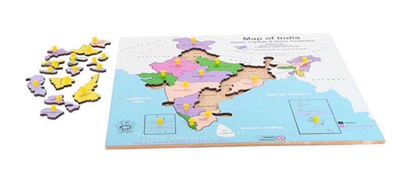 Map of India – skillofun